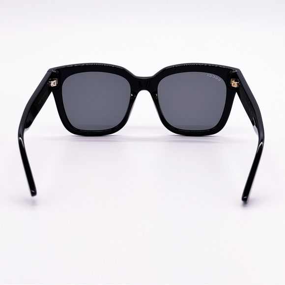 NEW GUCCI GG1338S 001 WOMEN BLACK SUNGLASSES GUCCI - Picture 8 of 13